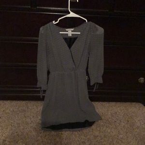 Black/white H&M dress